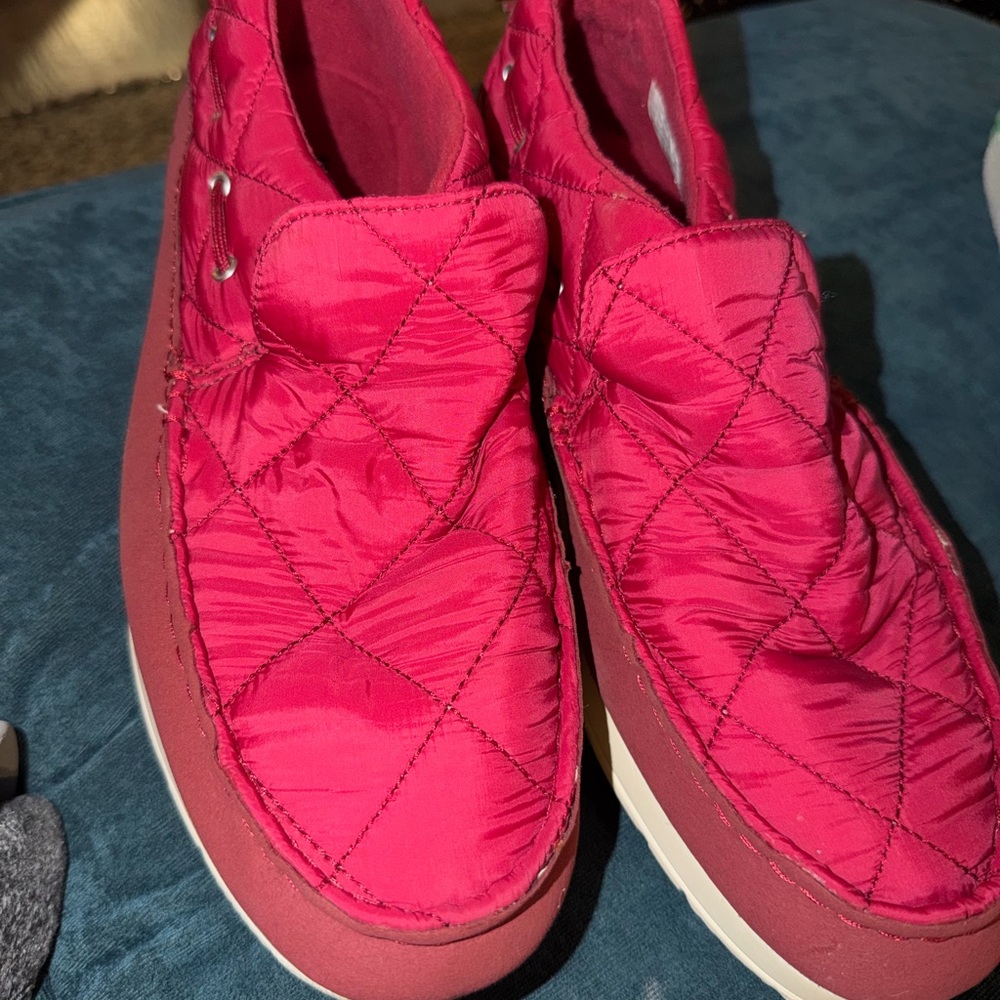 Sperry Women's Quilted Flats in Bold Pink